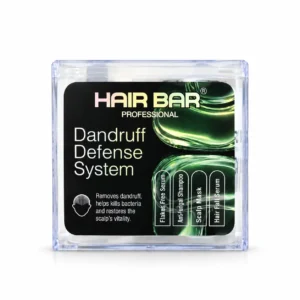 Home hair bar dandruff defense system